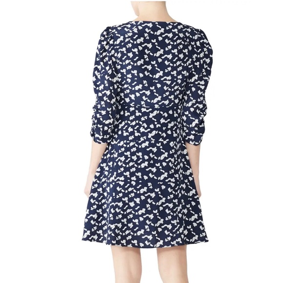 TANYA TAYLOR PRINTED SILK MINI DRESS - Picture 8 of 12